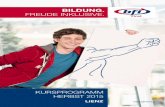 BFI Tirol Kursprogramm Bezirksstelle Lienz - Herbst 2015