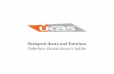 Designed doors and furniture