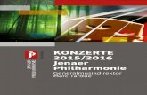 Programm der Jenaer Philharmonie