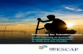 Financing for Transformation: from agenda to action on sustainable development in Asia & the Pacific