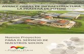 Avances proyectos de infraestructura Club La Pradera