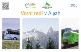 Vozni redi v Alpah 2015
