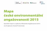 Mapa české environmentální angažovanosti 2015