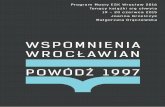 Wspomnienia Wrocławian. Powódź 1997