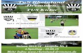 2. Heimspiel Bezirksliga - 4. Spieltag - TuS I - FC Inden/Altdorf