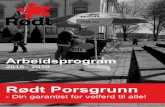 Rødt Porsgrunn - Arbeidsprogram 2015-2019