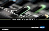 Rcf mixing consoles 2015