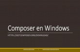 Composer en windows