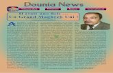 Dounia News, le 13 septembre 2015