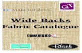 Wide Backs Fabric Catalogue by International Textiles Ltd