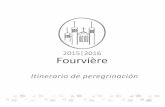 Año Fourvière - Itinerario de peregrinación