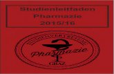 Studienleitfaden Pharmazie WS1516