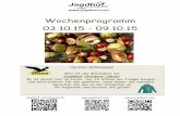 jagdhof.com - Wanderprogramm DE 03. Oktober 2015