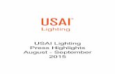 USAI August-September Press Clips 2015