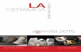 La Ceramica in Italia e nel mondo, Agenda settembre/ottobre/novembre 2015