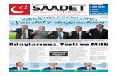 Edirne Saadet Bülteni - Ekim 2015 (Seçim Özel)