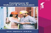 BNS Containere til Industri & Produksjon, høst 2015