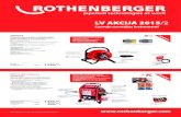 Rothenberger piedāvājums 2015/2 cauruļu montāžas instrumenti