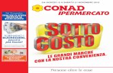 Volantino offerte Conad Ipermercato di Torino dal 12 al 21 novembre 2015