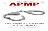 Informativo APMP - Audiência de Custódia