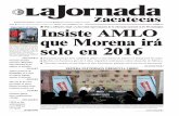 La Jornada Zacatecas, viernes 13 de noviembre del 2015