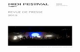 RDP MIDI Festival Hyères 2015