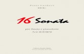 16 Sonata per flauto e pianoforte  为长笛和钢琴
