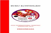 Buku Kontingen SG50 Indonesia