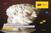 Müpa Műsorfüzet - Monteverdi: Poppea megkoronázása (2015. november 26., 27., 29.)