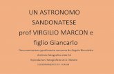UN ASTRONOMO SANDONATESE. Il prof. Virgilio Marcon e figlio Giancarlo