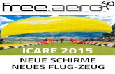 Neue Schirme, Neues Flug-Zeug: Icare 2015 free.aero Magazin 5_2015
