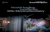 MSc Electrochemistry
