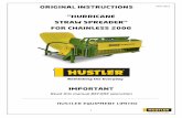 Chainless 2000 Hurricane Instruction Manual