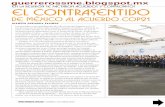 Toque Crítico de Martín Esparza Flores: EL CONTRASENTIDO DE MÉXICO AL ACUERDO COP21