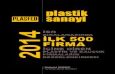 2014 İstanbul Sanayi Odası Sıralamasında İlk 500 Firmanın İçine Giren Plastik ve Kauçuk Firmalarının