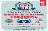 Swansea Beer & Cider Festival Programme 2015