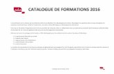 Catalogue de formations ADA 2016