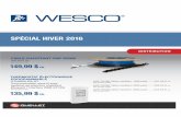 WESCO Hiver 2016