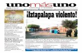 5 de Febrero 2016, ¡Iztapalapa violento!