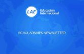 Scholarships Newsletter Mexico Febrero 2016