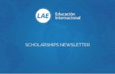 Scholarships Newsletter Panamá Febrero 2016