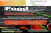 Inbjudan Food Ingredients Nordic 2016 - Lantmännen Cerealia & Swedish Oat Fiber