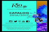 2016/2017 RIO CATALOG