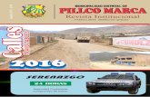 Revista de la municipalidad distrital de Pillco Marca