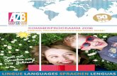 Brochure SOMMER 2016 AZB - Sprachschule