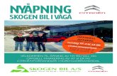 Nyåpning Skogen Bil i Vågå 17. mars 2016