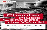 Chamber Music Connects the World 2016