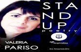 Stand Up Poetry: Valeria Pariso