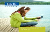 Blyth Academy Online Four Page Brochure
