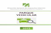Parque vehicular RD 2015